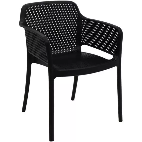 Tramontina Gabriela karfás szék, fekete