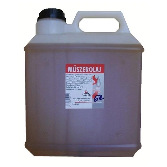 Trioxid műszerolaj, 5L