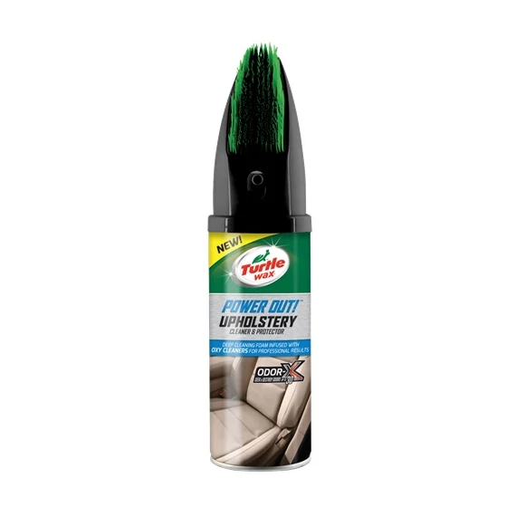 Turtle Wax Power Out kefés kárpittiszító hab, szagsemlegesítővel, 400ml