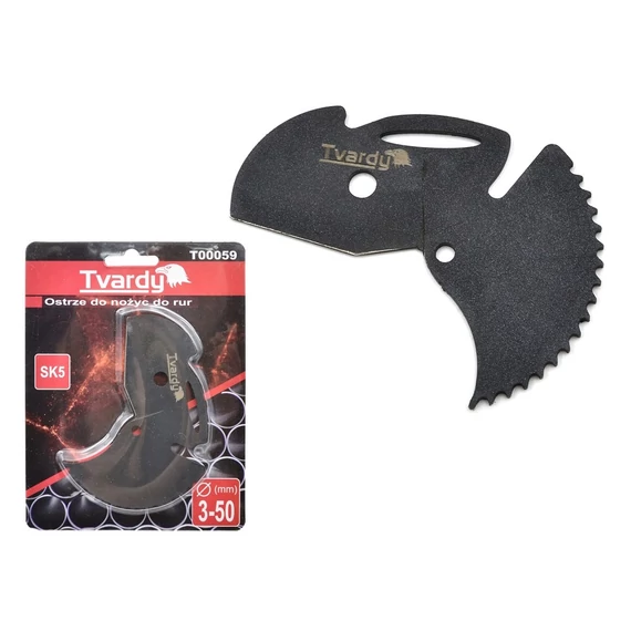 Tvardy T00059 PVC csővágó olló cserélhető penge 0-50mm