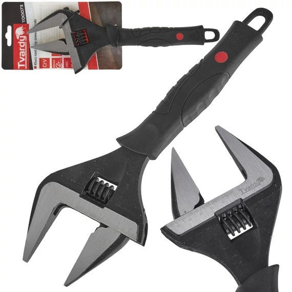 Tvardy T00073 állítható kulcs CrV, 12&quot;, 60mm