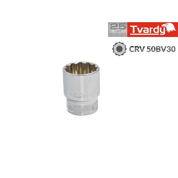 Tvardy T00143-19 dugókulcs, tizenkétszögletű 1/2", 19mm