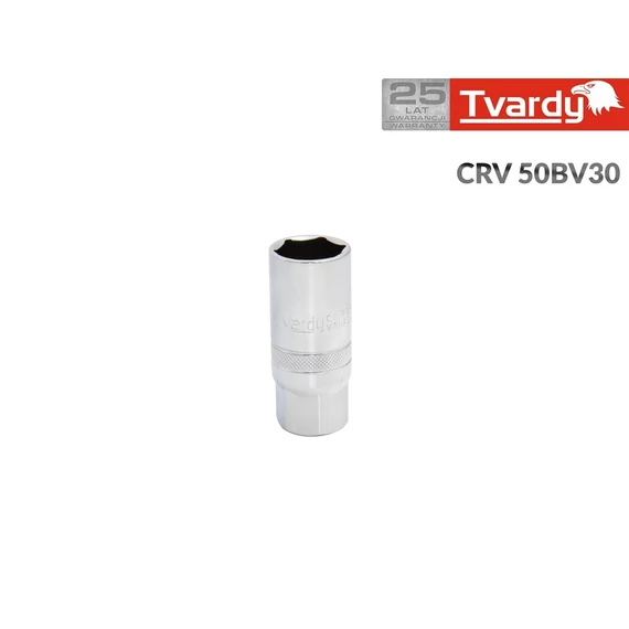 Tvardy T00166 dugókulcs CrV, hatszögletű, 1/2", 21mm