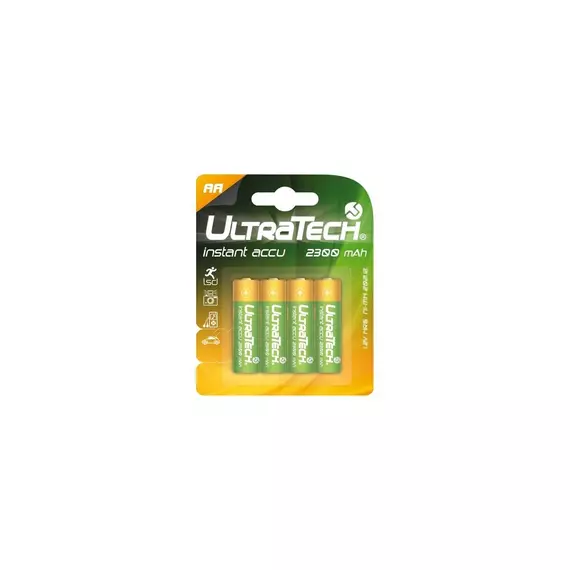 UltraTech HR6 instant akku, AA, 2300mAh, 4db