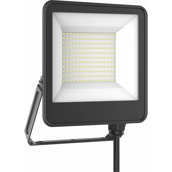 UltraTech LED reflektor, hideg fehér, 100W, 9000lm, fekete