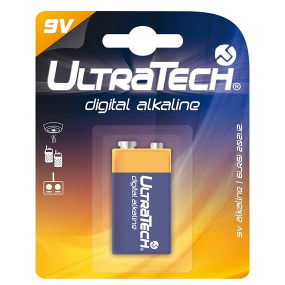 Ultratech Digital 6LR61 9V elem (1db-os)