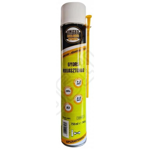 United Sealants Gyors ragasztóhab 750ml