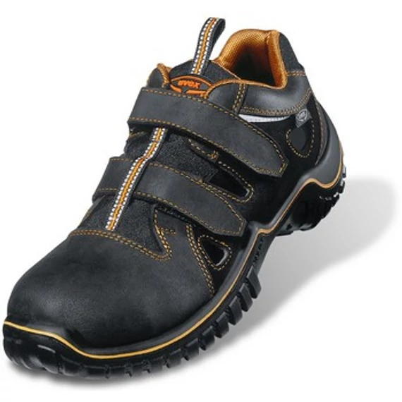 Uvex Motion Light S2 SRC munkavédelmi cipő, fekete, 38