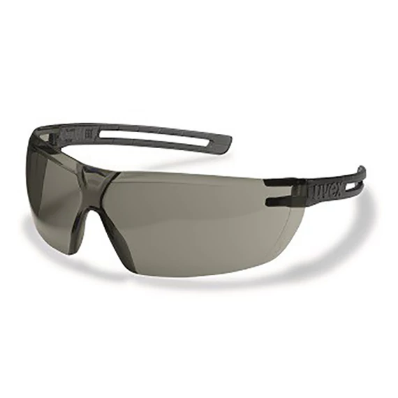 Uvex X-Fit védőszemüveg, szürke lencsével, szürke kerettel