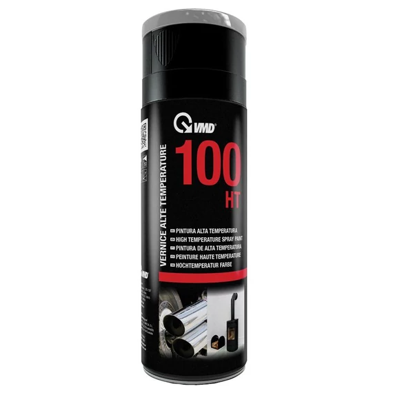 VMD hőálló spray, 600 fokig, 400ml, fekete