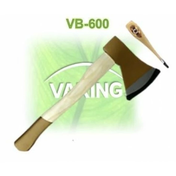 Varing balta, acél fej, lakkozott fa nyél, 1kg