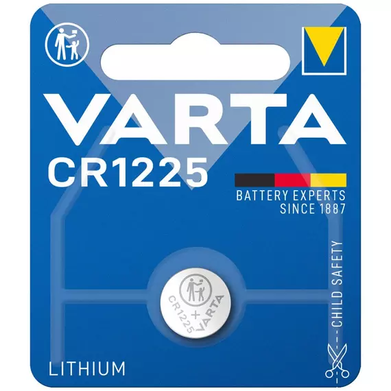 Varta CR1225 lítium gombelem, 1db