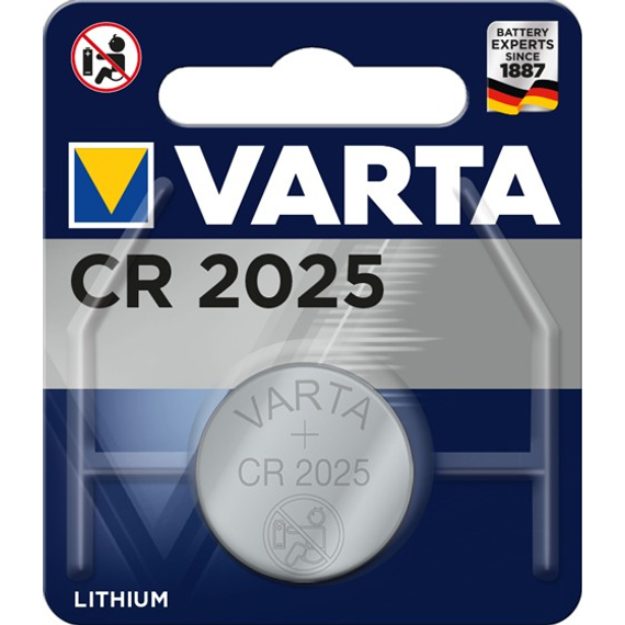 Varta CR2025 lítium gombelem, 1db