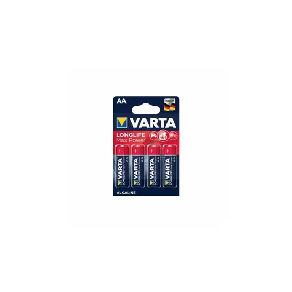 Varta Longlife Max Power LR06 ceruza elem, AA, 1.5V, 4db