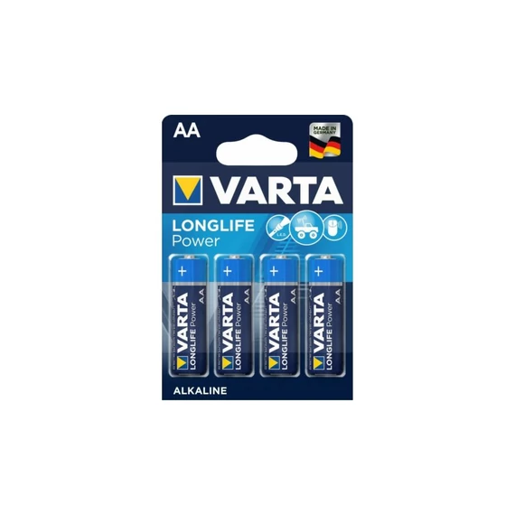 Varta Longlife Power LR06 ceruza elem, AA, 1.5V, 4db