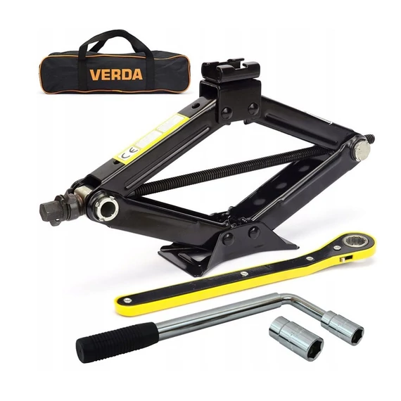 Verda trapézemelő teleszkópos kulccsal, 2T, 100-420mm