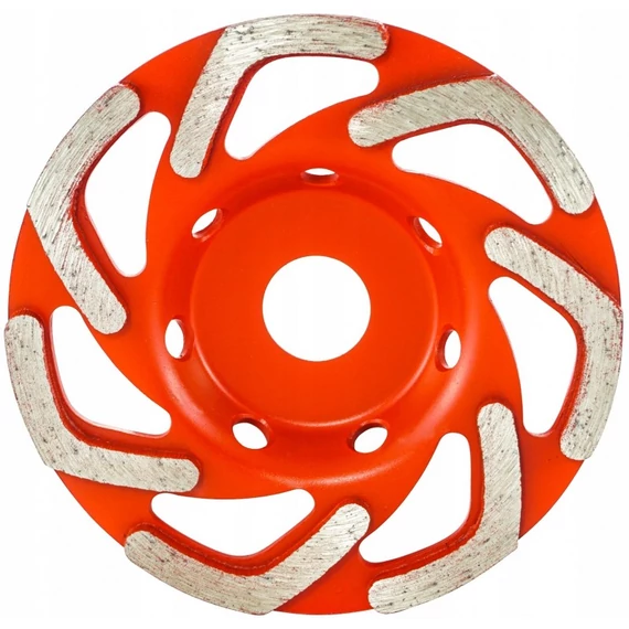 Verke V44205 betoncsiszoló gyémánttárcsa 125mm (L alakú)