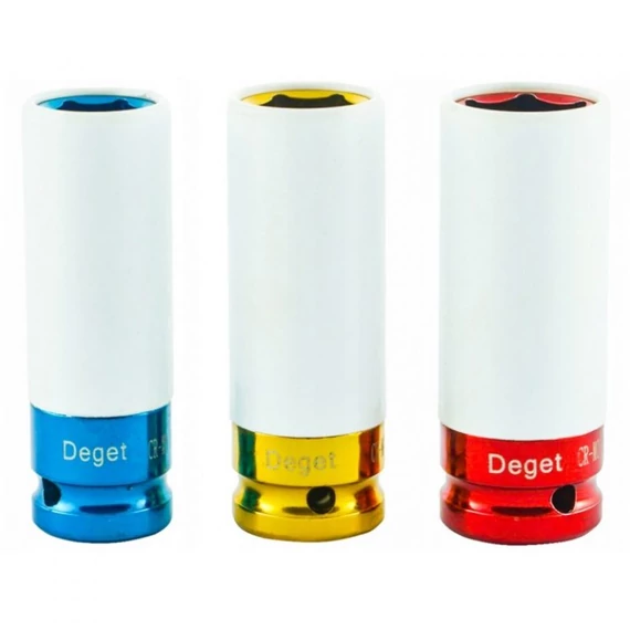 Verke dugókulcs légkulcsokhoz, elufelni szereléshez 1/2&quot;, 17-21mm
