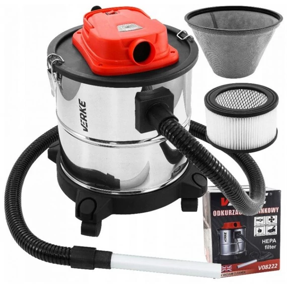 Verke hamuporszívó Hepa szűrővel, 20L, 1.2kW