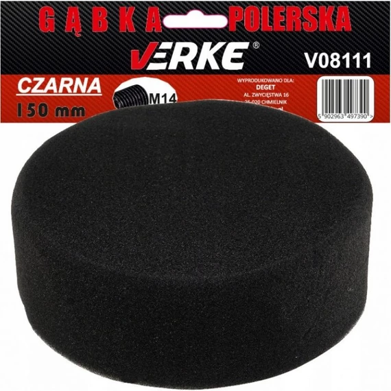 Verke puha polírozó szivacs 150mm