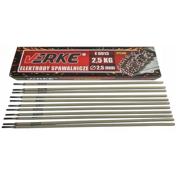 Verke hegesztő elektródák, 2.5mm, 2.5kg