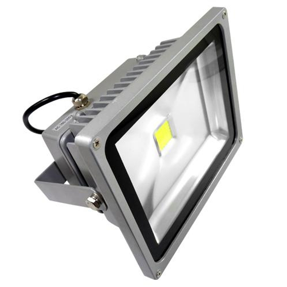 LED reflektor, hideg fehér, 20W, 1800lm, kültéri