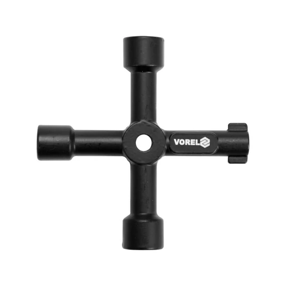 Vorel kapcsolószekrény kulcs, 72x72mm