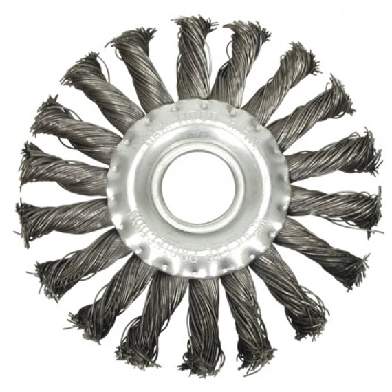 Vorel Drótcsiszoló körkefe flexre, sodrott, 115mm