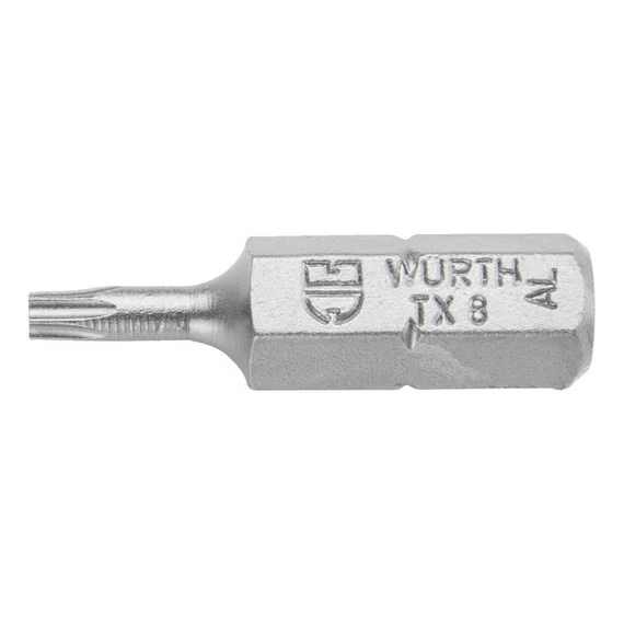 Würth bit, furattal, TX10, 25mm, 1/4&quot;