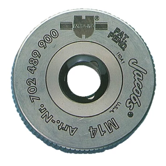 Würth Jacobs gyorsfeszítőanya sarokcsiszoló gépekhez, M14, 180-230mm