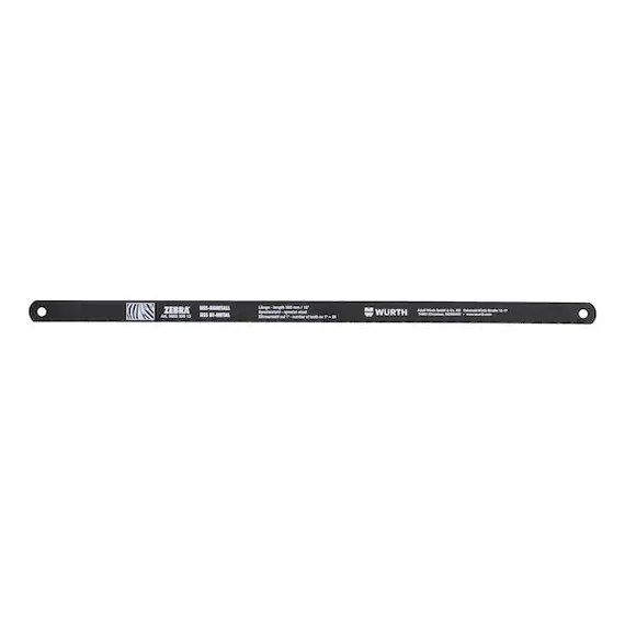 Würth HSS bimetál fűrészlap 24 fogú, 300x13x0,65mm