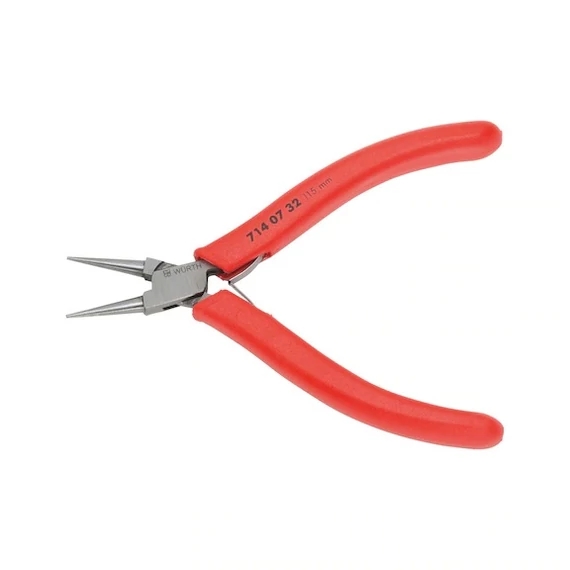 Würth műszerész fogó, kerek csőrű 120mm
