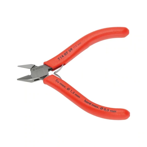 Würth elektronikai oldalvágó, hegyes 115mm