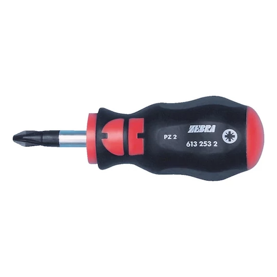 Würth csavarhúzó, hengeres szárú, rövid, PZ2x25mm