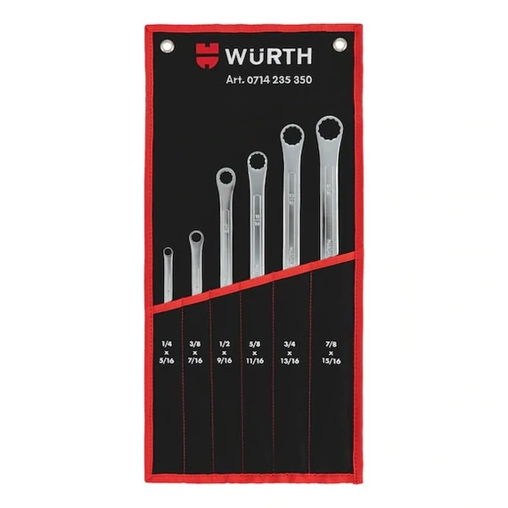 Würth csillagkulcs készlet, extra hosszú 6 részes 