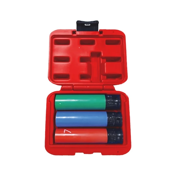 Würth gépi dugókulcs készlet, extra hosszú 1/2&quot; 3db