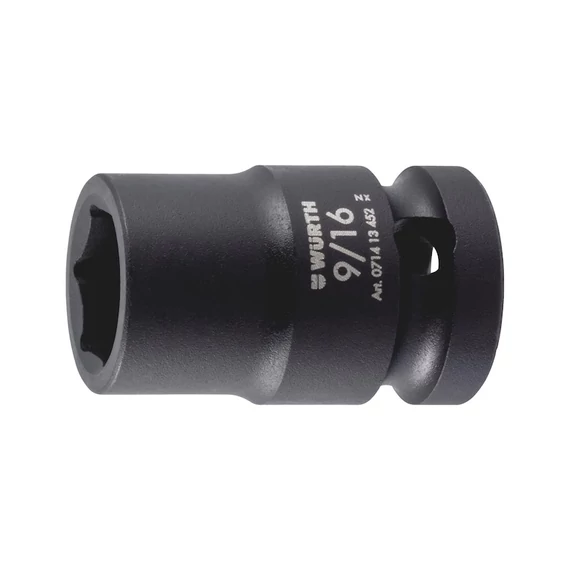 Würth 1/2&quot; gépi HEX dugókulcs, rövid 9/16&quot;