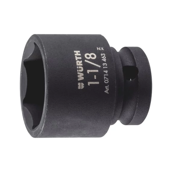 Würth gépi dugókulcs hatszög, rövid 1/2&quot;-1 1/8&quot;