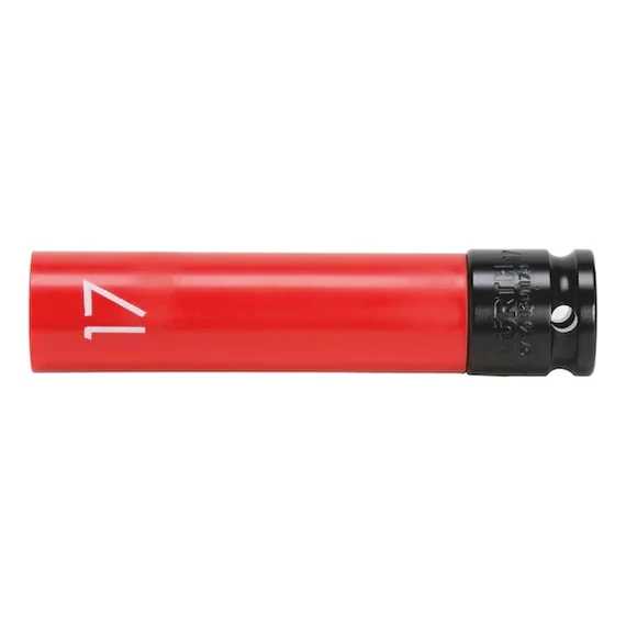 Würth gépi dugókulcs hatszög, extra hosszú 1/2&quot; 17mm