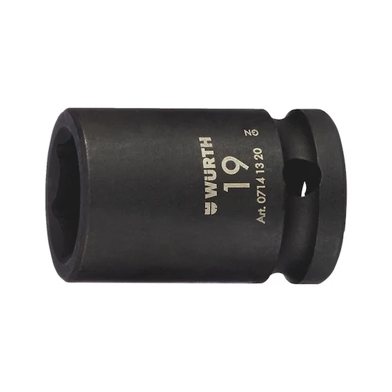 Würth gépi dugókulcs hatszög, mély 1/2&quot; 19mm