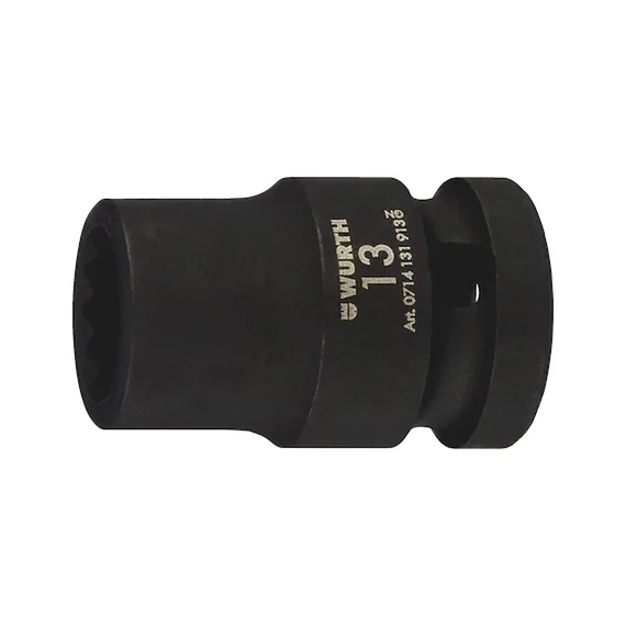 Würth gépi dugókulcs kettős hatlapfejű, rövid 1/2&quot; 21mm