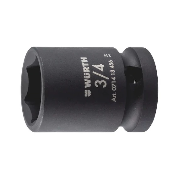 Würth gépi dugókulcs hatszög, rövid 1/2&quot;-3/4&quot;