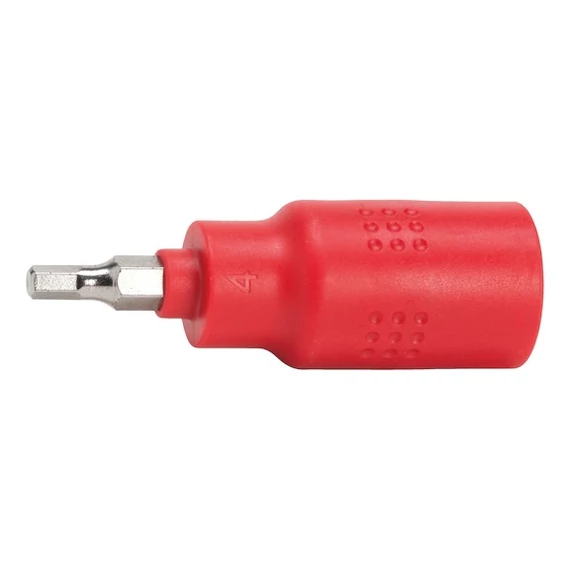 Würth VDE dugókulcs, belső hatszög imbusz  3/8&quot; 4mm
