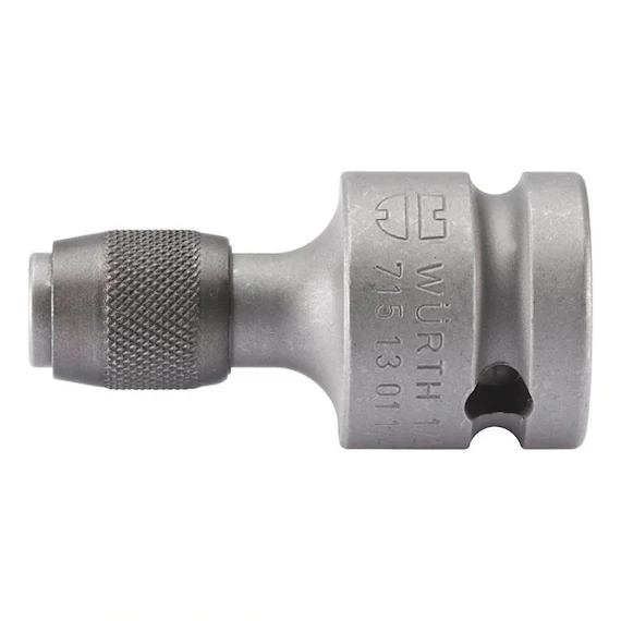 Würth adapter, gyorsbefogó tokmánnyal 1/2"-1/4" 50mm