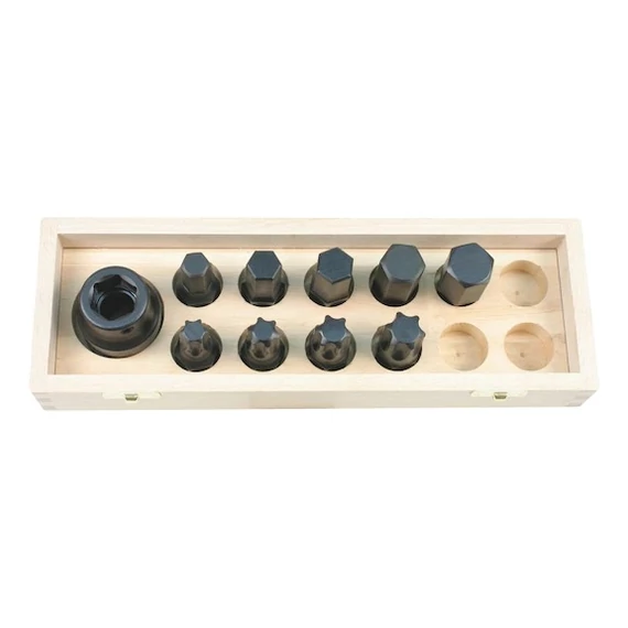 Würth gépi bit dugókulcs készlet 3/4&quot; 10 részes