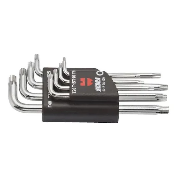 Würth imbuszkulcs készlet, gömbfejű, TX9-40, 8 részes