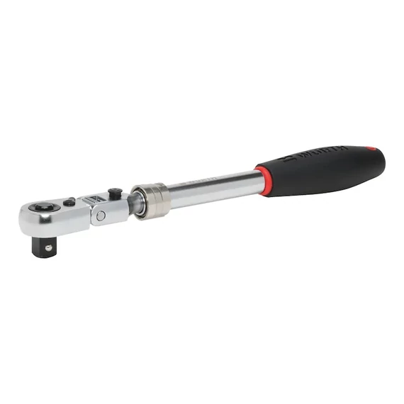 Würth csuklós fejű racsnis kulcs, 1/2&quot;, teleszkópos