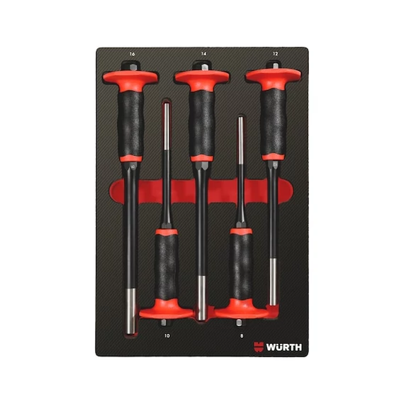 Würth csapkiütő készlet, 4.4.1, 5 részes