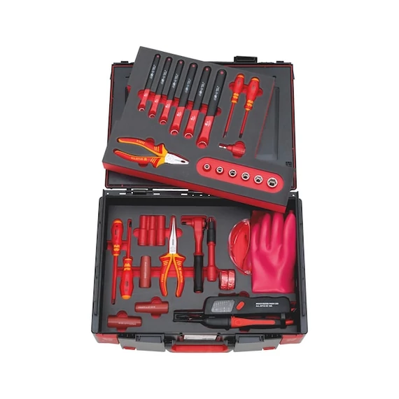 Würth szerszámkészlet elektromos/hybrid gépjárműhöz, 32 részes