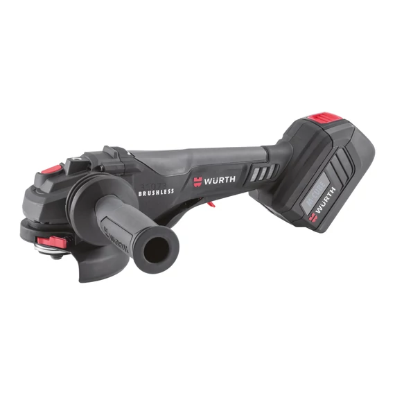 Würth AWS 18-125 P akkus sarokcsiszoló, 125 mm, 18V (2x5Ah akkuval és töltővel)
